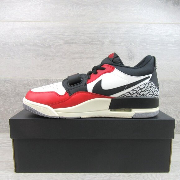 Air Jordan Legacy 312 Low Sneakers Men's Size 13 Black White Red NEW - Picture 3 of 15